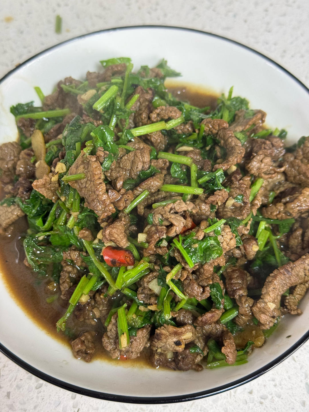香菜牛肉