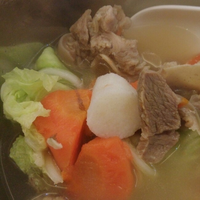 萝卜羊肉汤