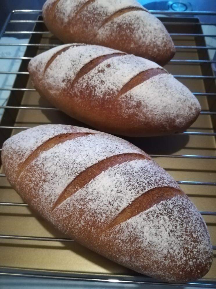 黑麦果干红糖面包(无油)