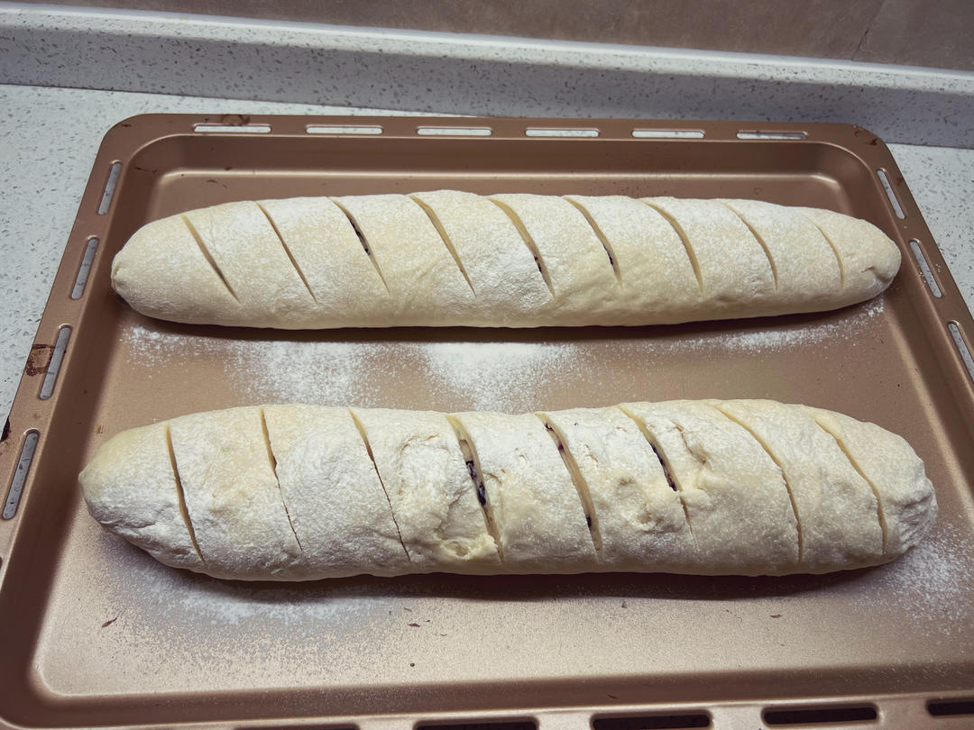 内心柔软的蔓越莓芝士软欧包