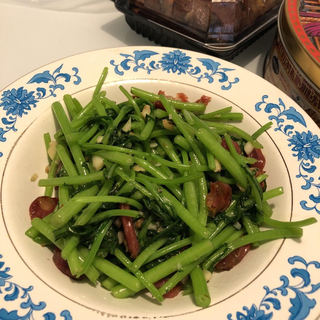 蒜蓉蒿子杆