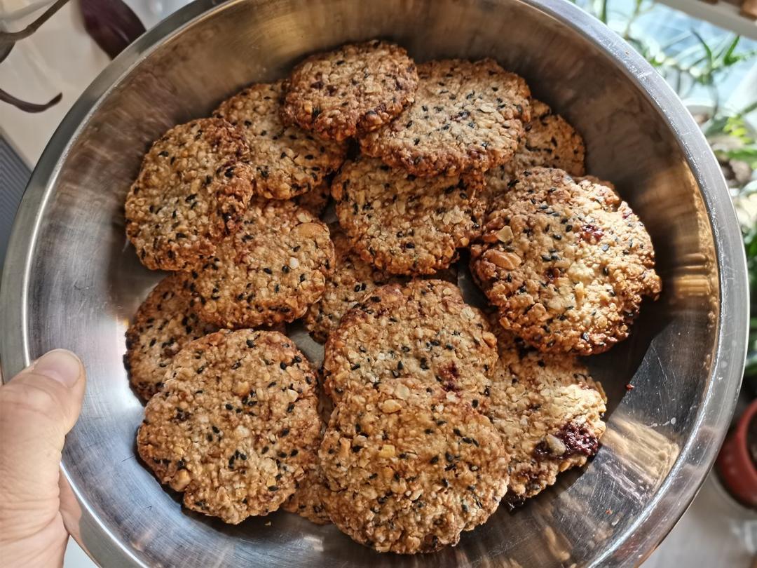 🔥酥掉渣的燕麦饼干🍪