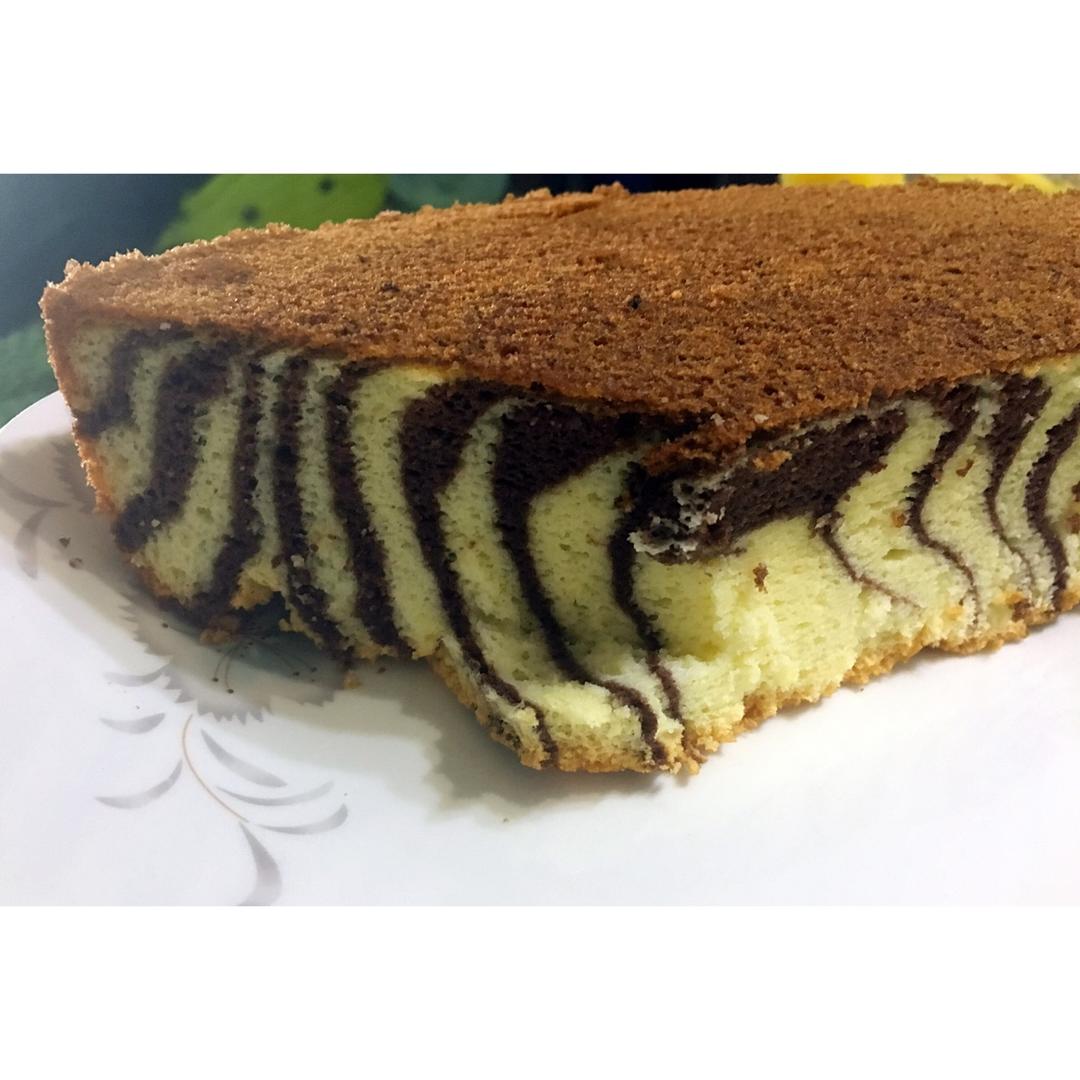 斑马纹酸奶蛋糕