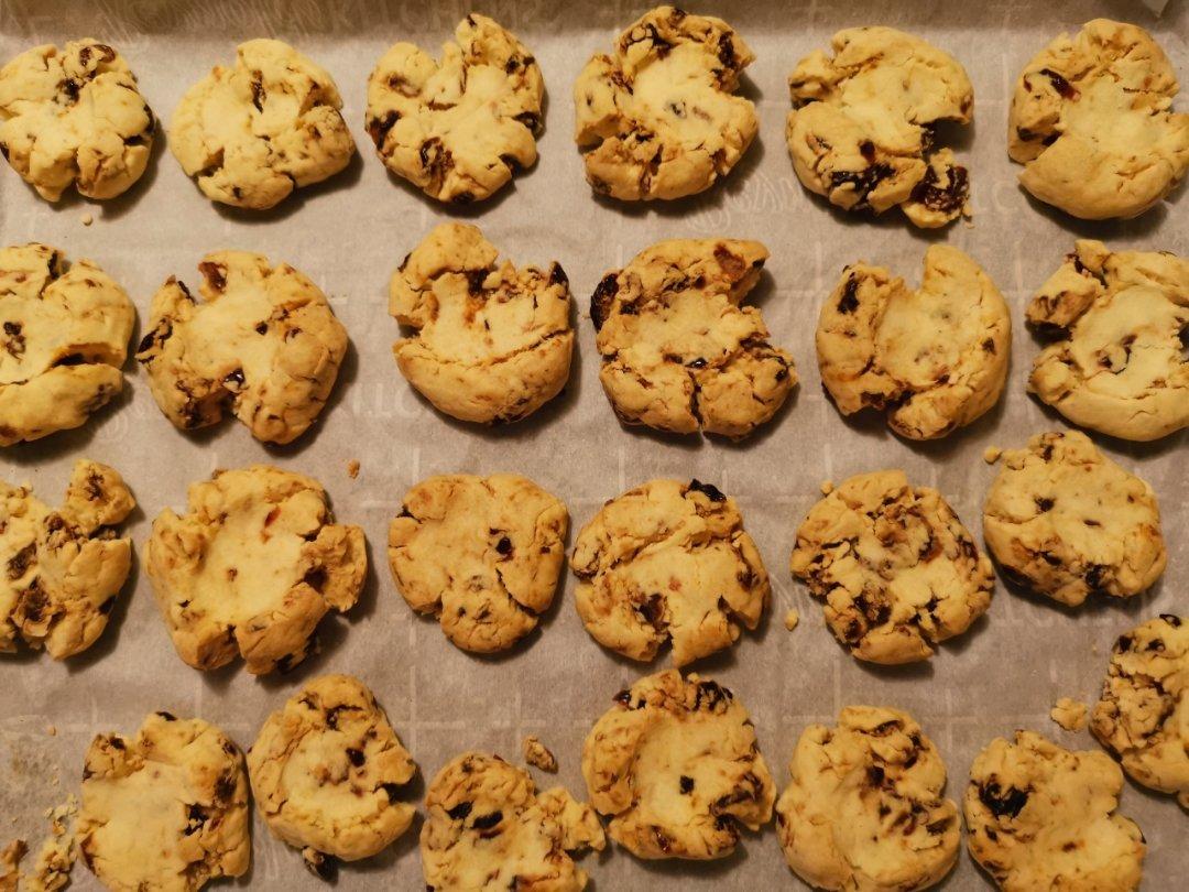 低糖版·酥掉渣）蔓越莓玛格丽特曲奇·宝宝辅食 零食