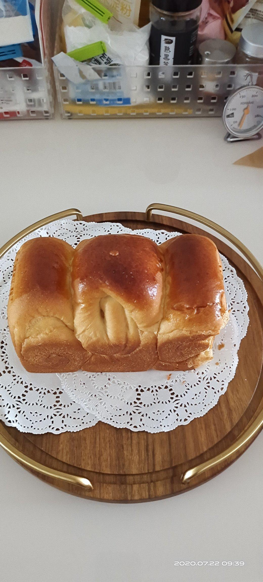 🍞低热量，超级柔软，蓬松，清甜三明治白吐司