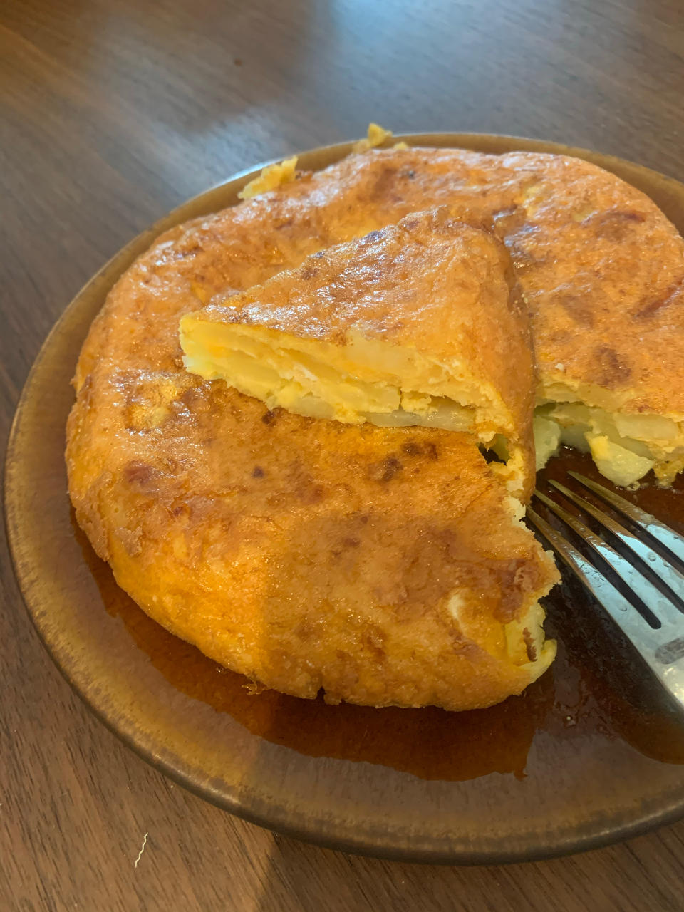 西班牙土豆鸡蛋饼