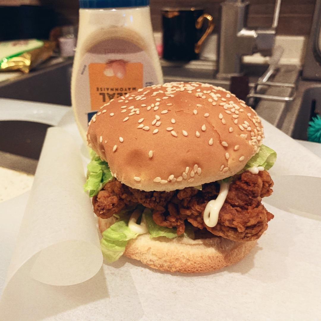 鸡腿汉堡
