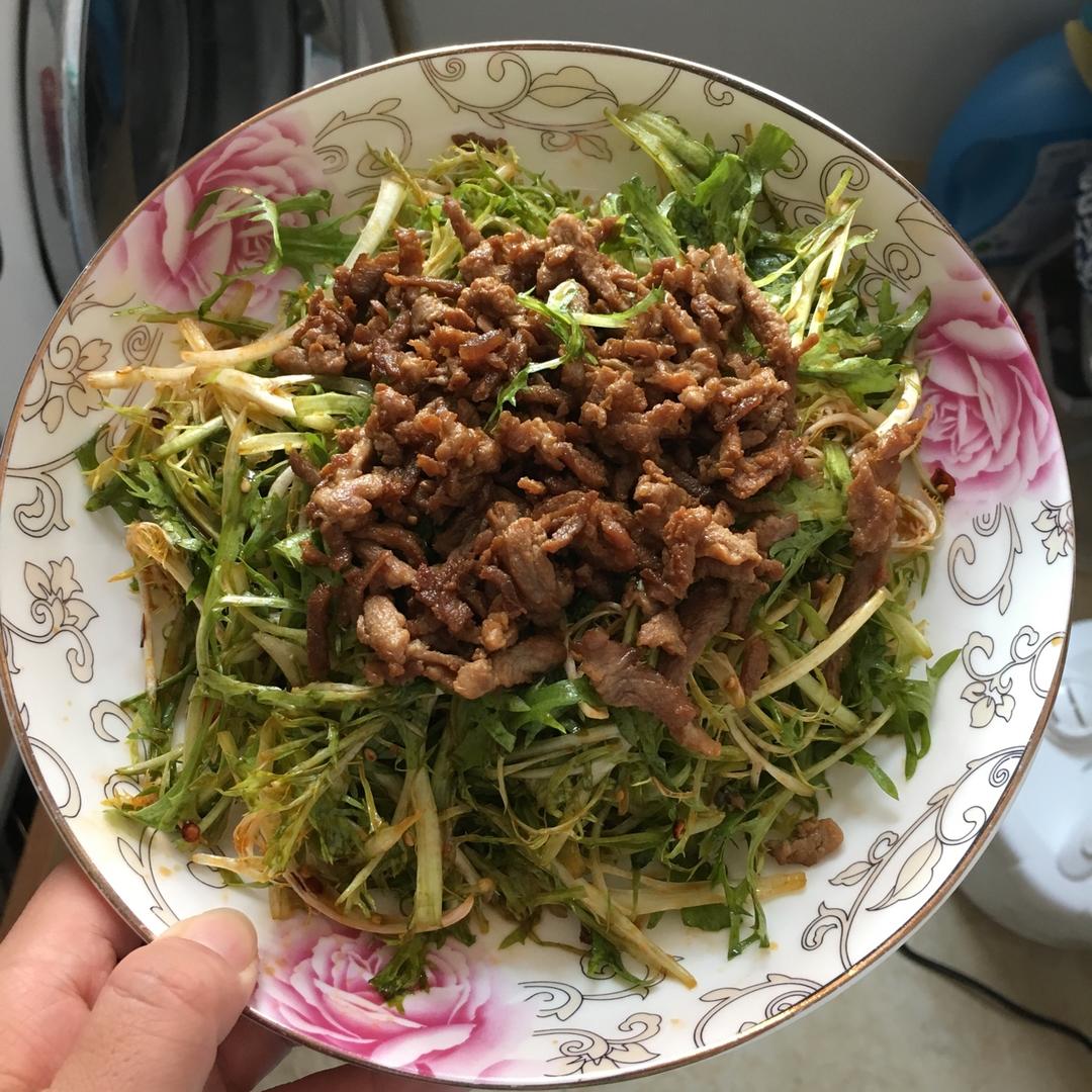 肉丝苦菊