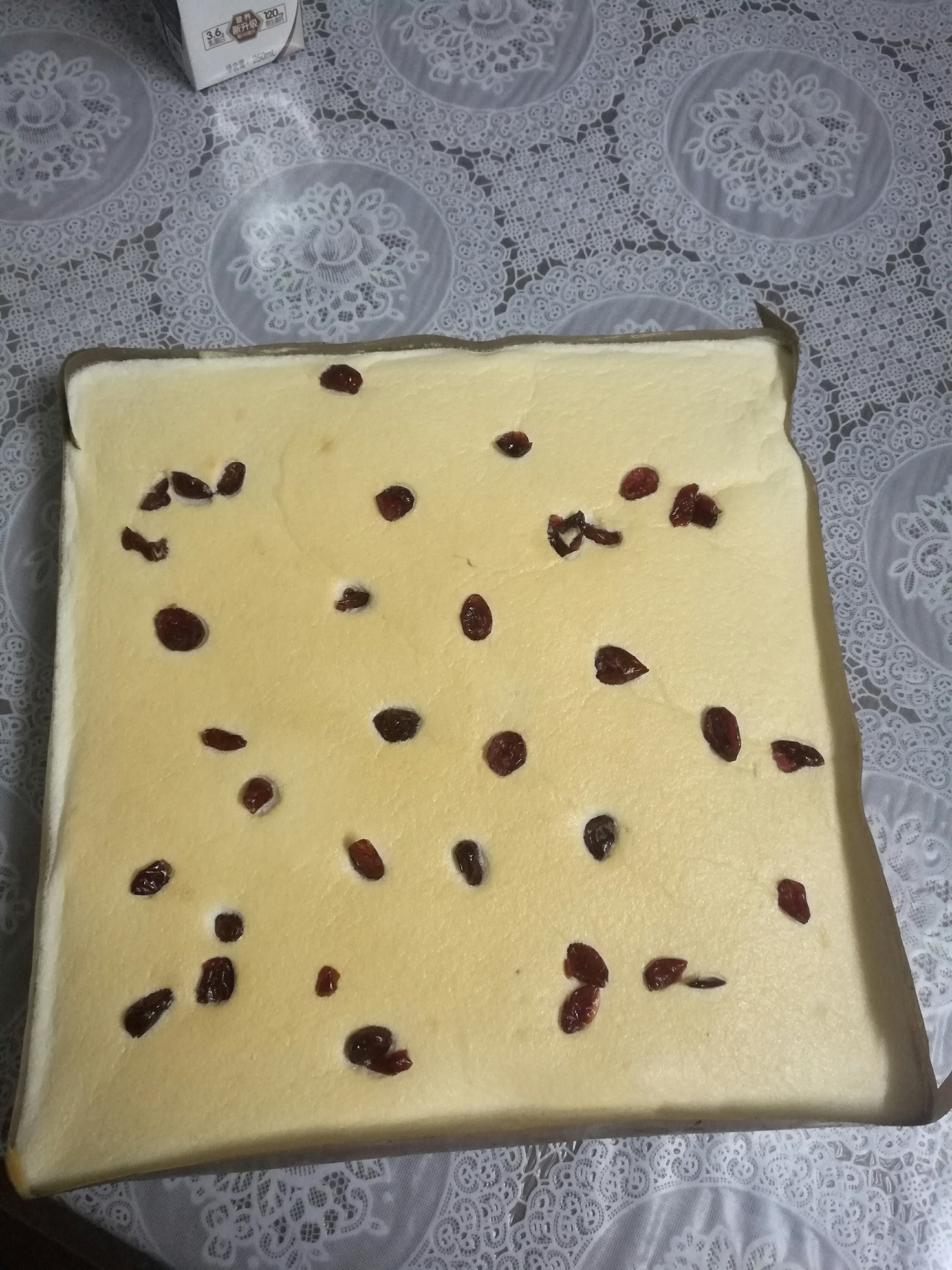 蔓越莓雪芙蛋糕卷（无油低胆固醇）的做法