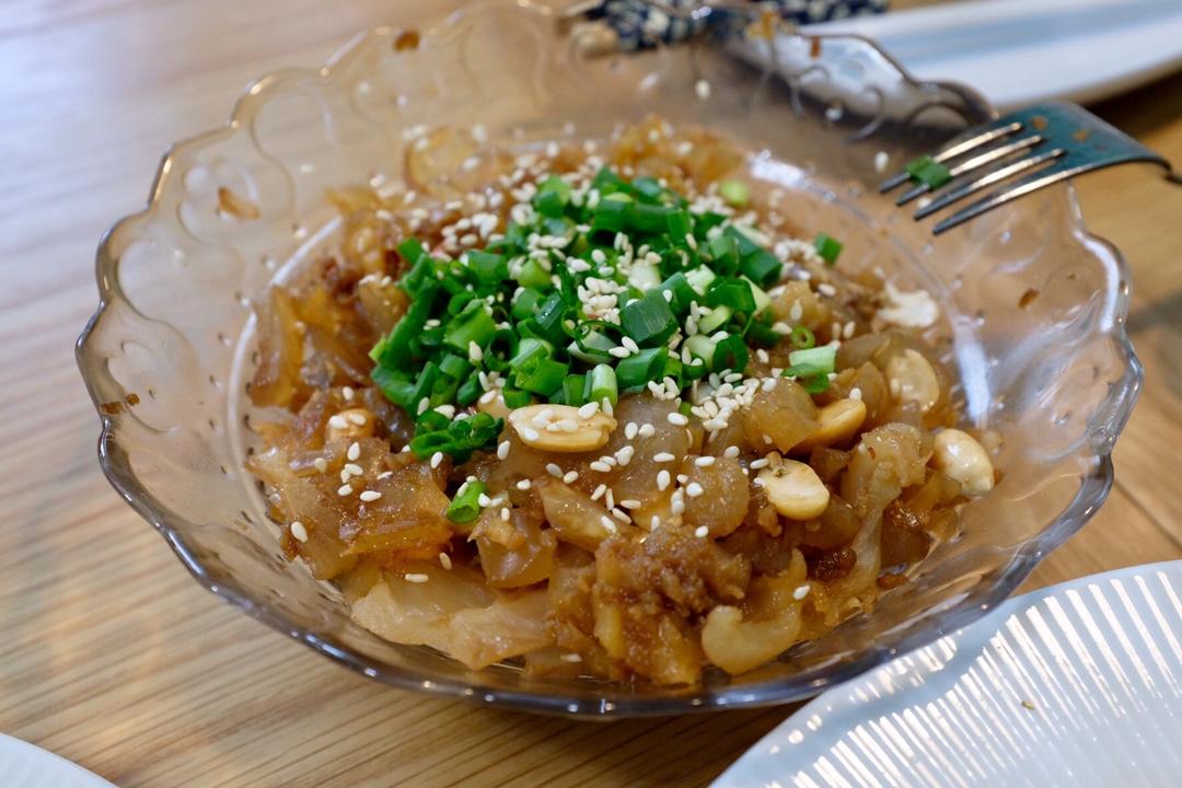 凉拌牛筋