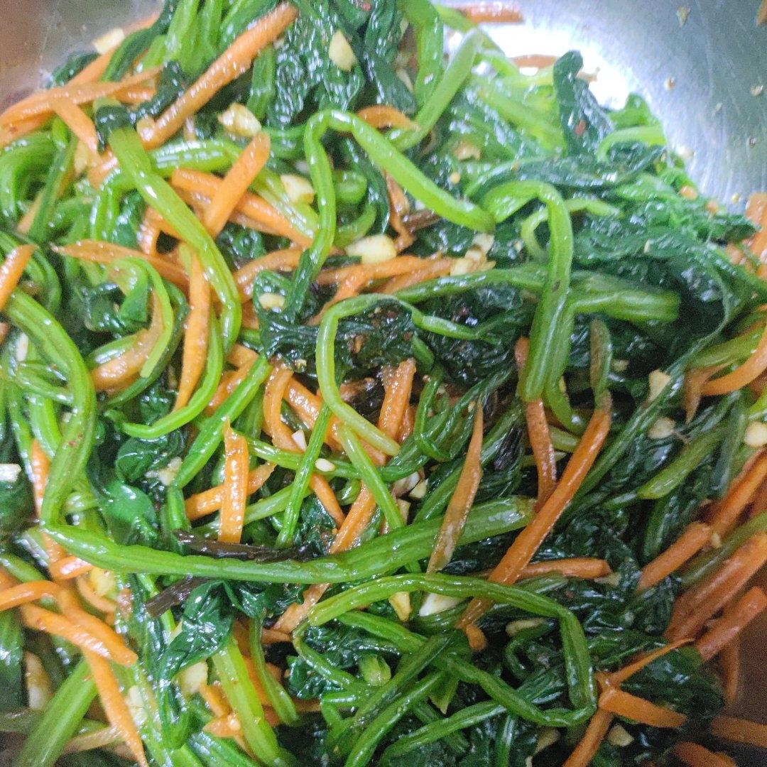 素拌三丝