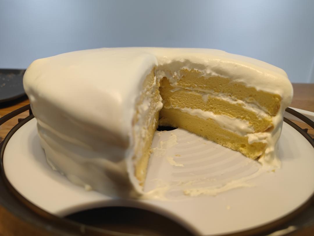 《Tinrry+》戚风蛋糕（6寸配方）（基础、超详细教程）