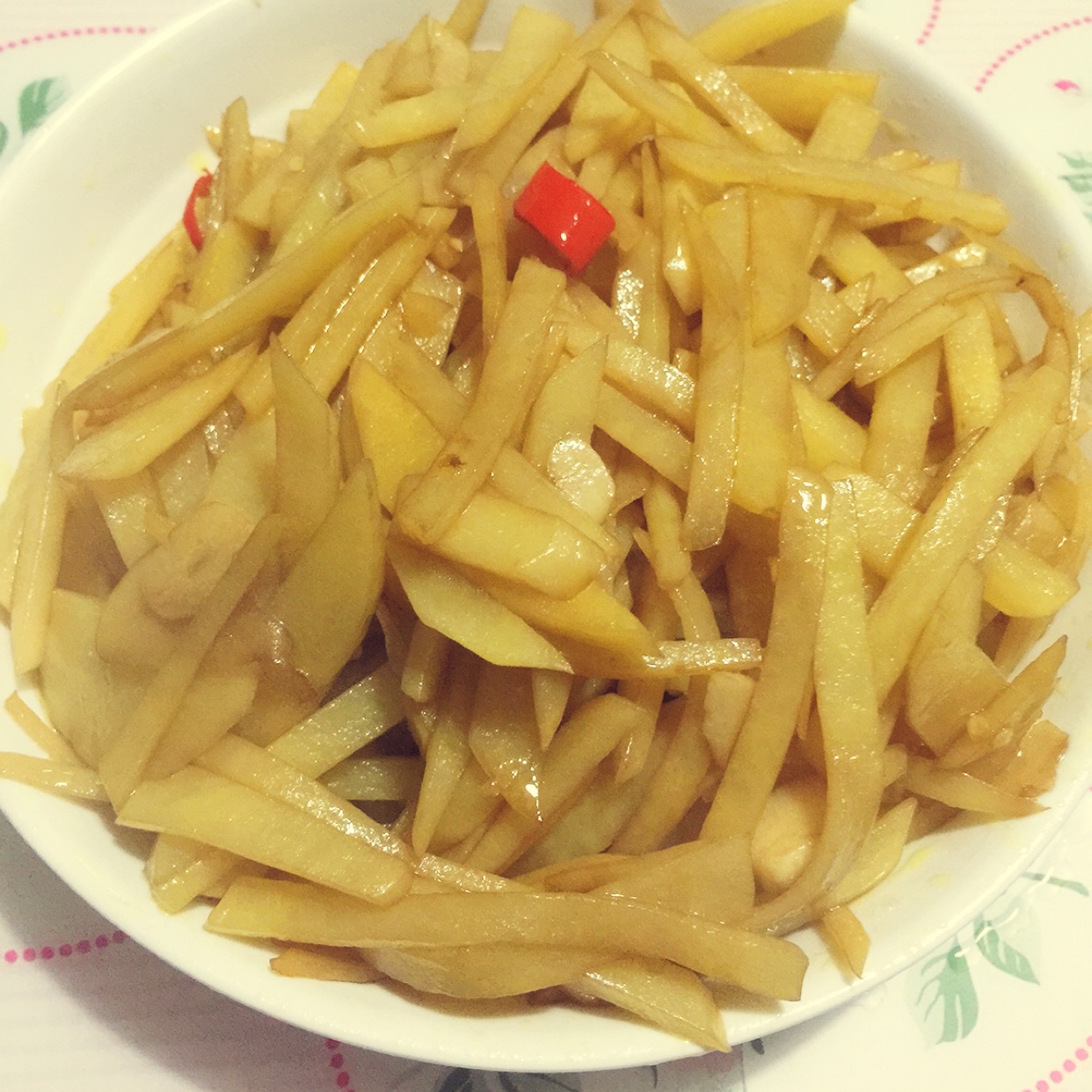 醋溜土豆丝