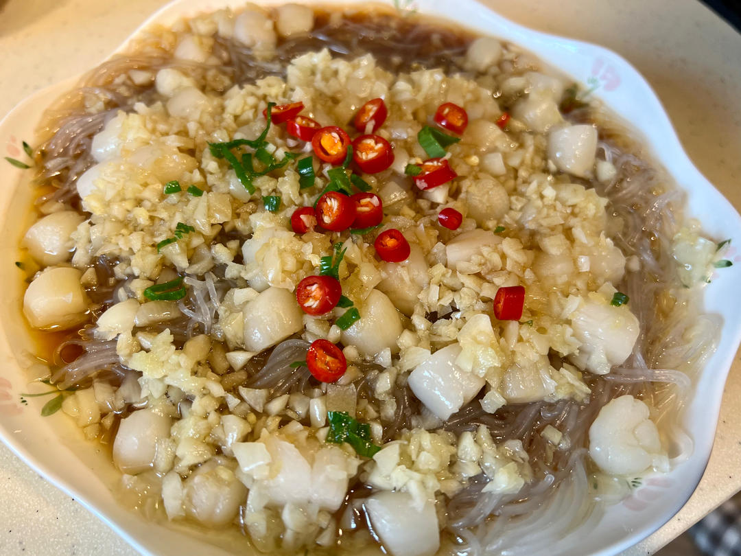粉丝蒸瑶柱