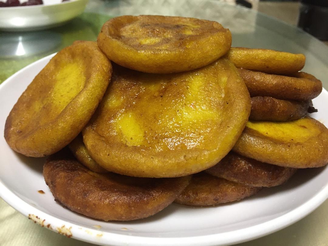 超简单的家常南瓜饼