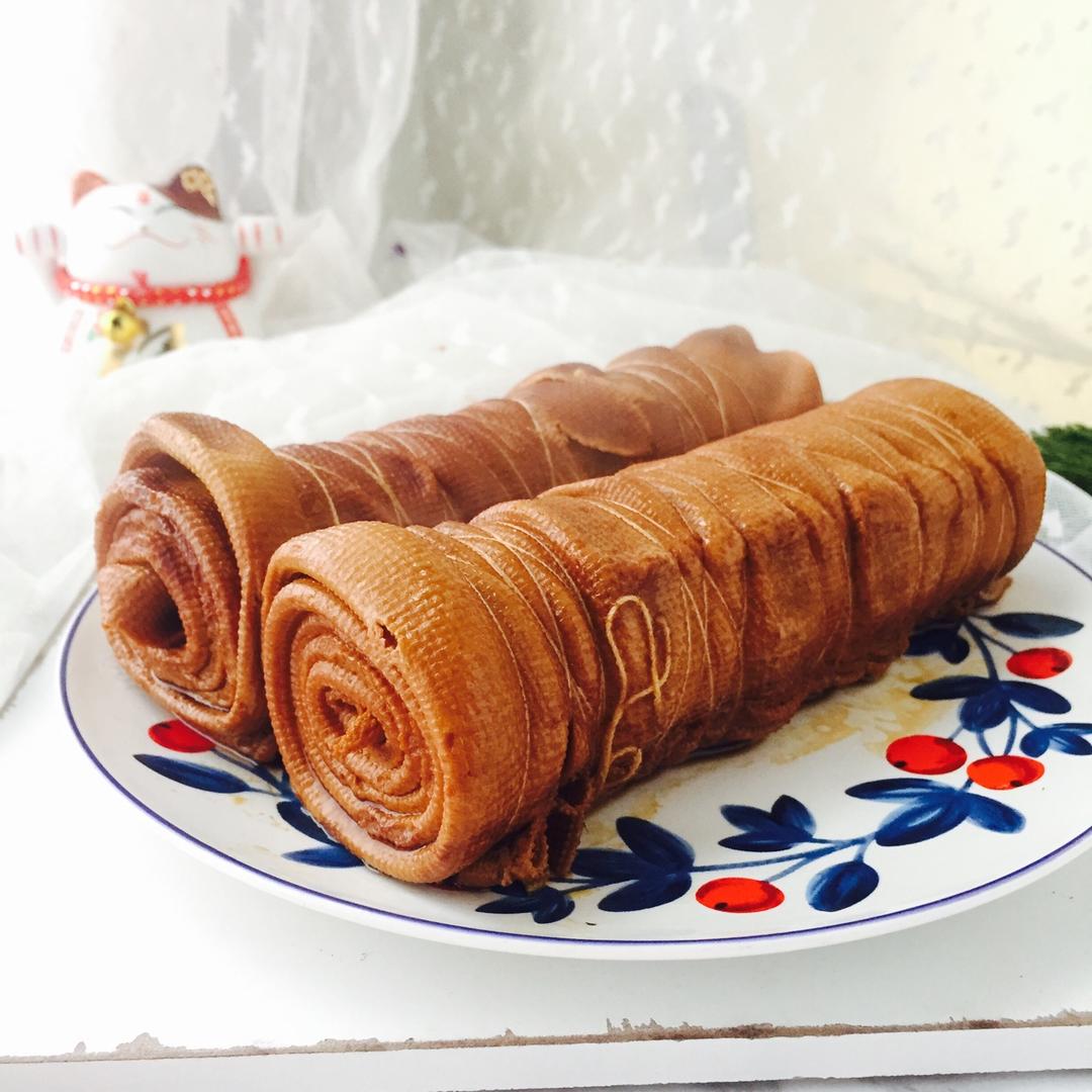 静享之爱做的堂妈教你做香辣豆皮卷