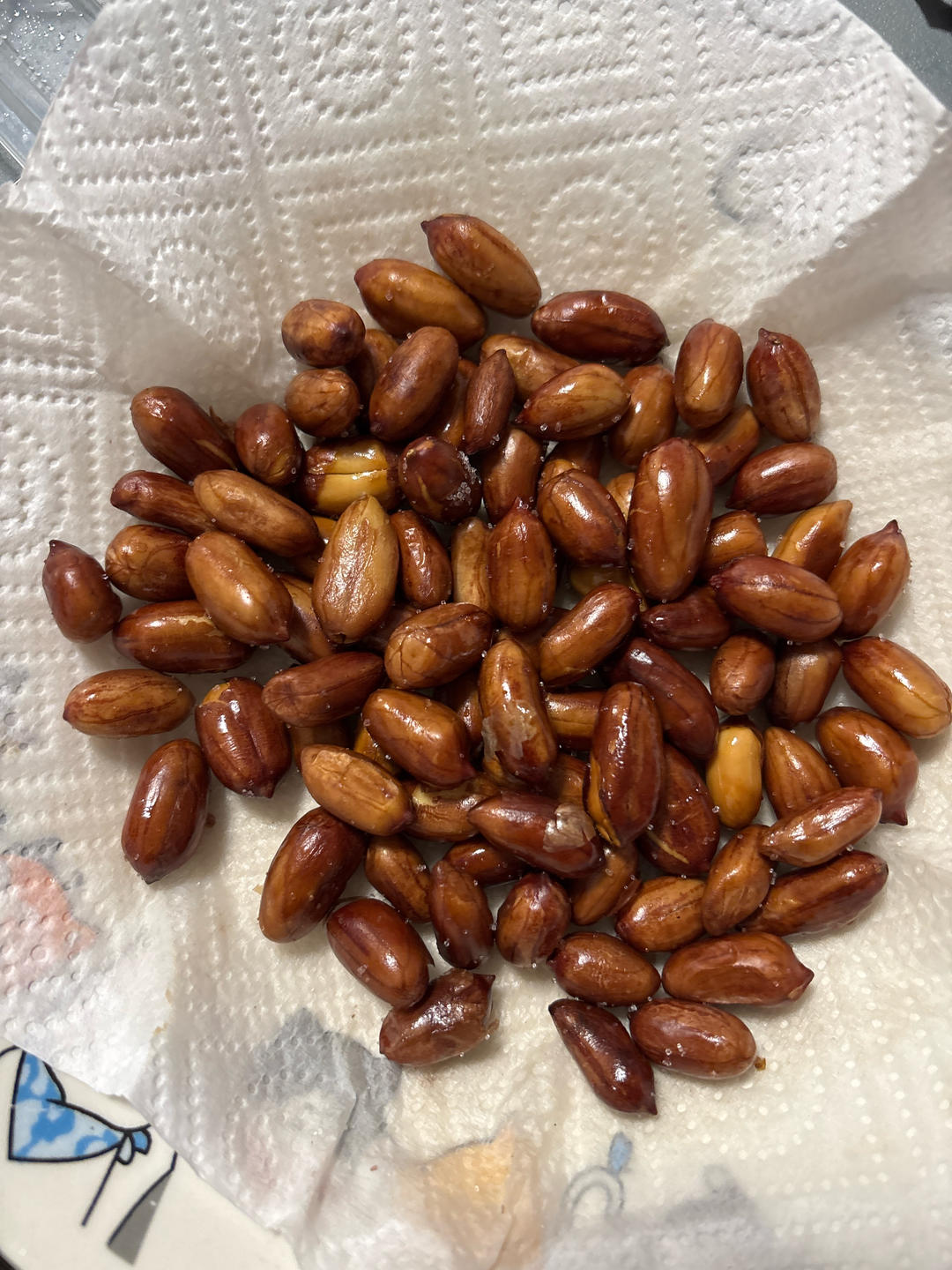 又香又脆不发软的炒花生米