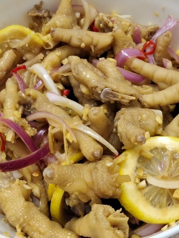 【柠檬酸辣鸡爪】自制超级无敌美味的网红鸡爪