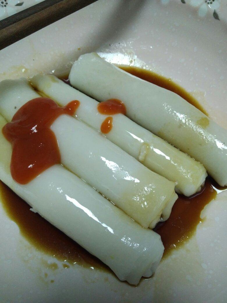 kieyan做的微波炉叮肠粉