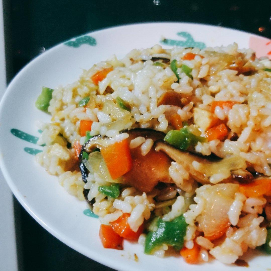 五分钟完成简单有食欲鲜香的香菇油饭