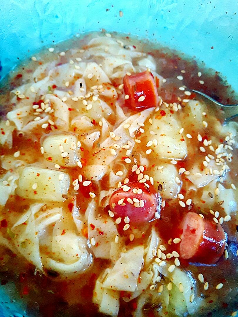 浇汁豆皮的做法