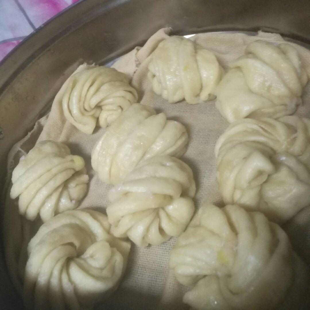 葱油椒盐花卷