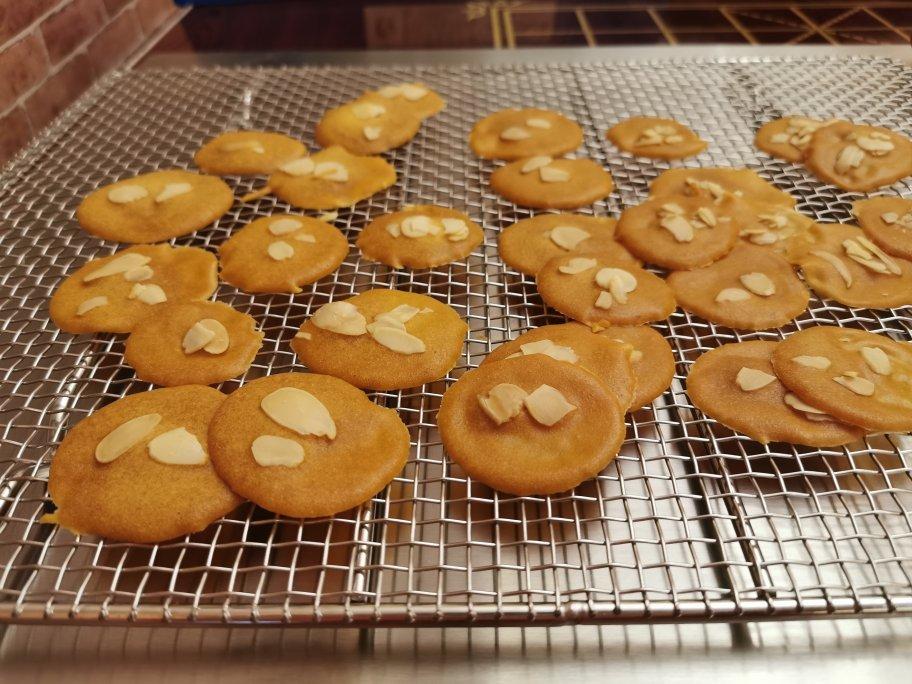 杏仁饼干，黄油杏仁脆