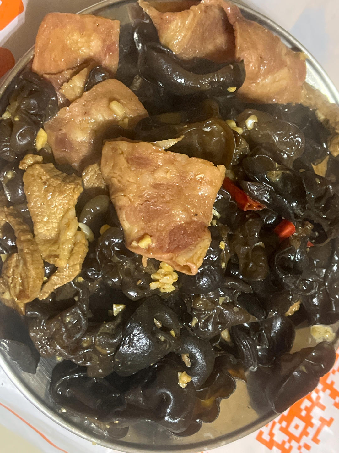 最喜爱的东北菜！木耳炒肉片