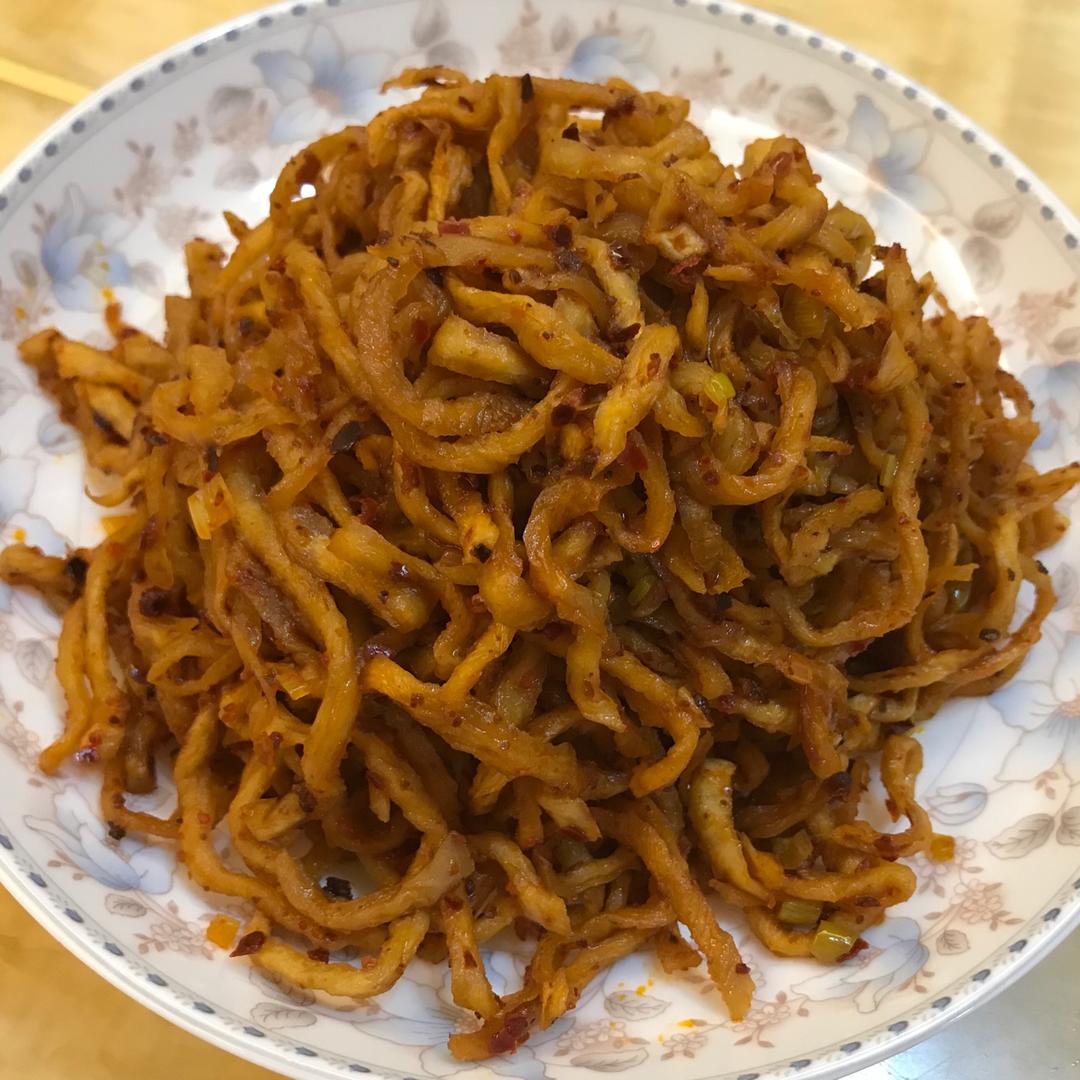 蒸萝卜干丝