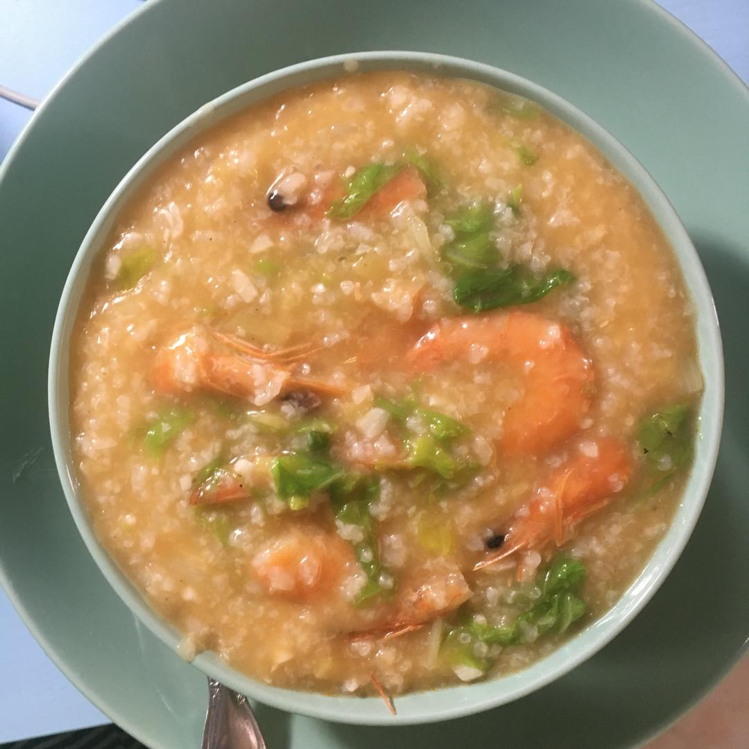 秘制鲜虾粥