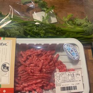 下饭神菜 香菜牛肉碎的做法 步骤1