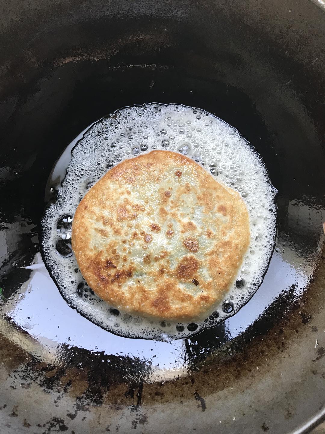 炸菜盒子半烫面（济宁早点）