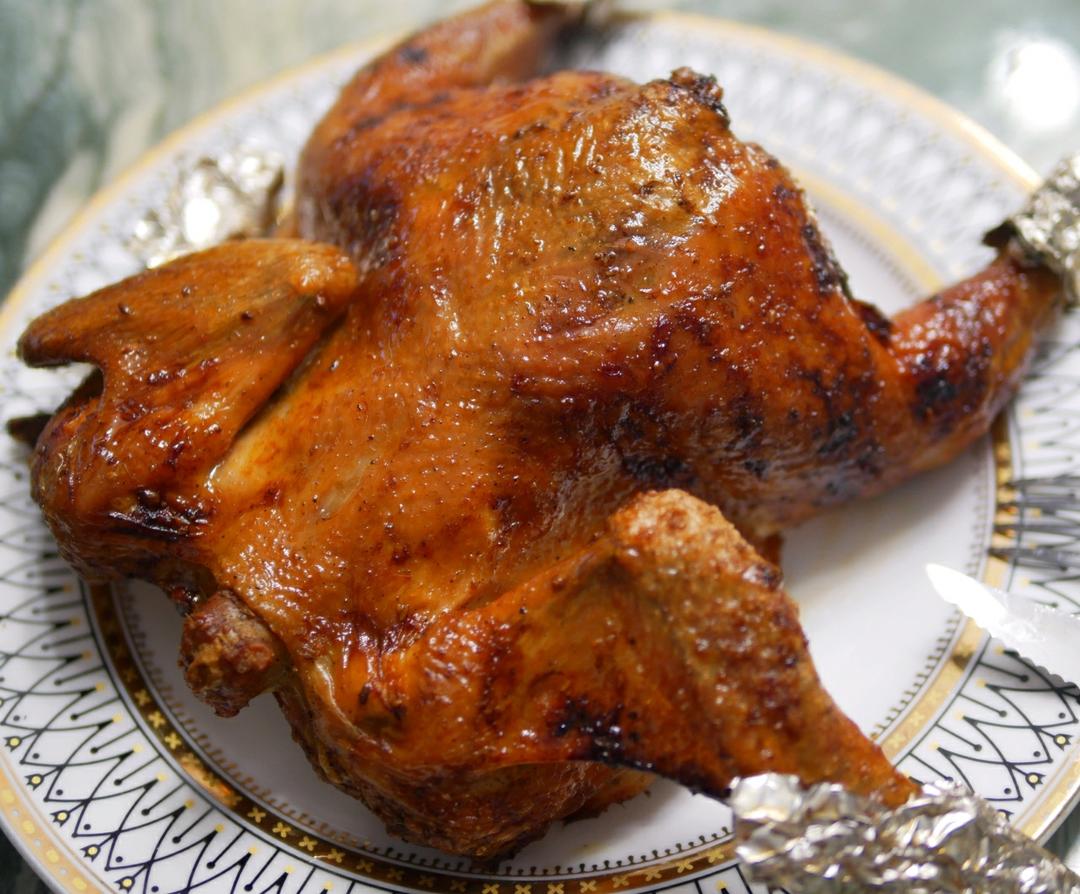 简单操作又不失美味的烤鸡（烤箱版）