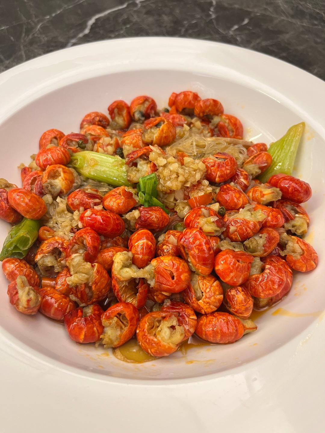 粉丝蒜蓉虾尾的做法