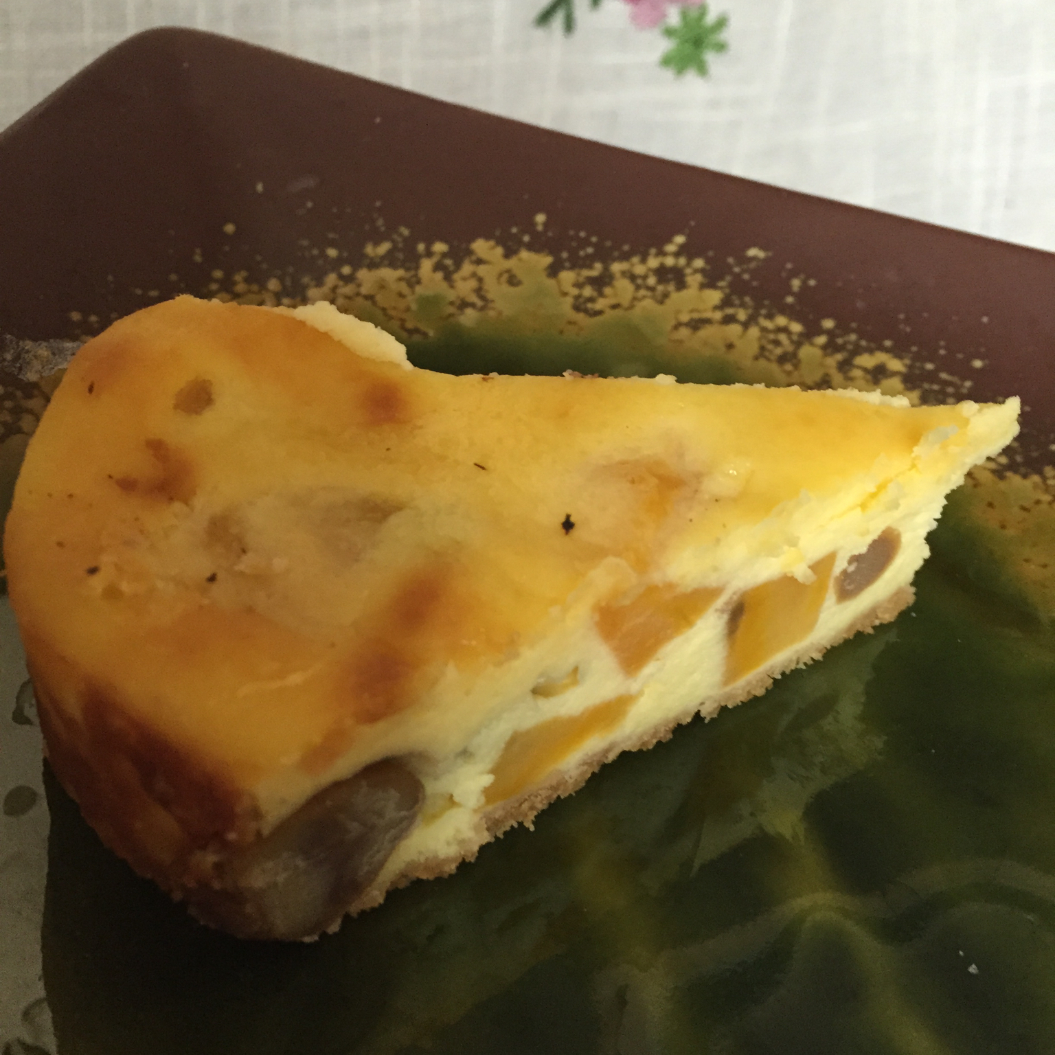 红薯板栗奶酪蛋糕—秋冬天的大满足