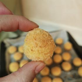 蛋黄椰丝球-君之版（减糖）附快速软化黄油方法
