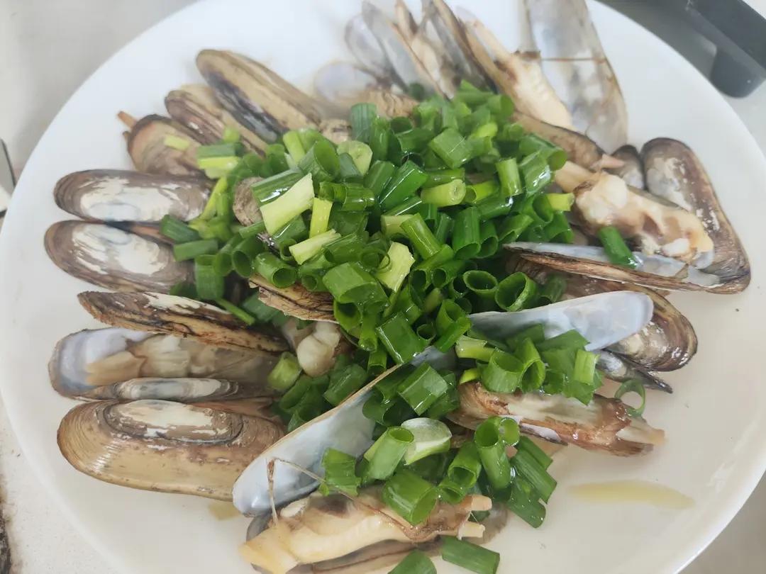 葱油蛏子