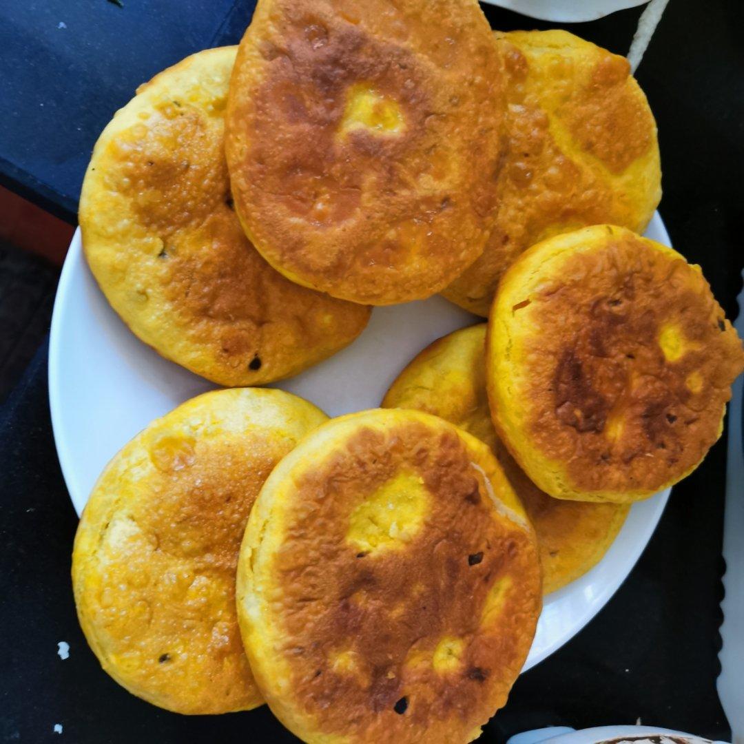 堂妈小厨——发面南瓜饼