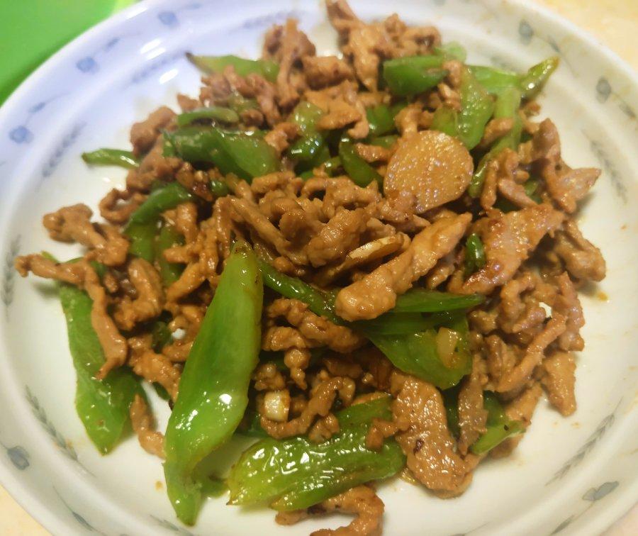 巨下饭的青椒炒肉丝