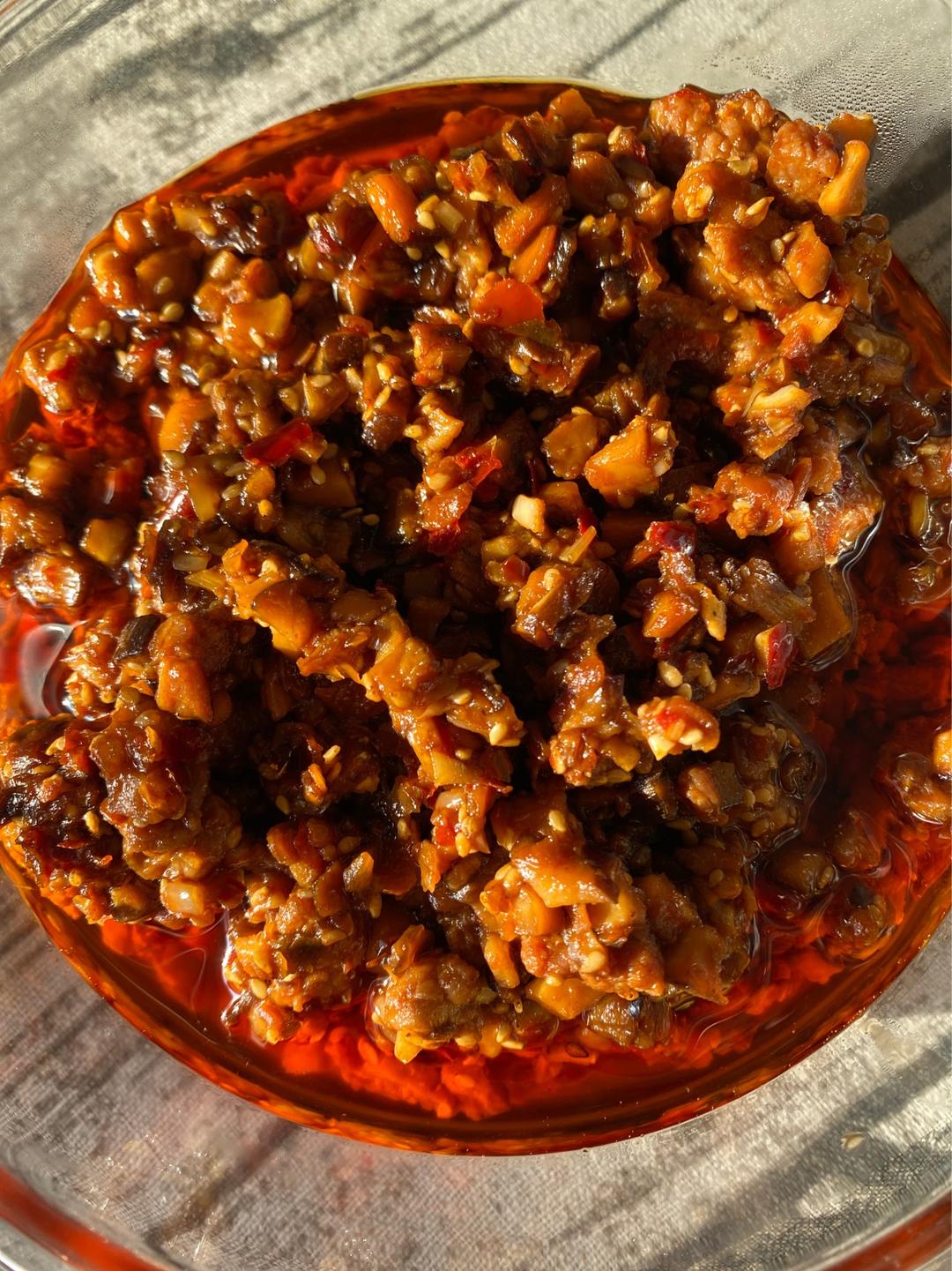 万能香菇肉酱下饭酱，香菇肉酱面，香菇肉酱盖饭