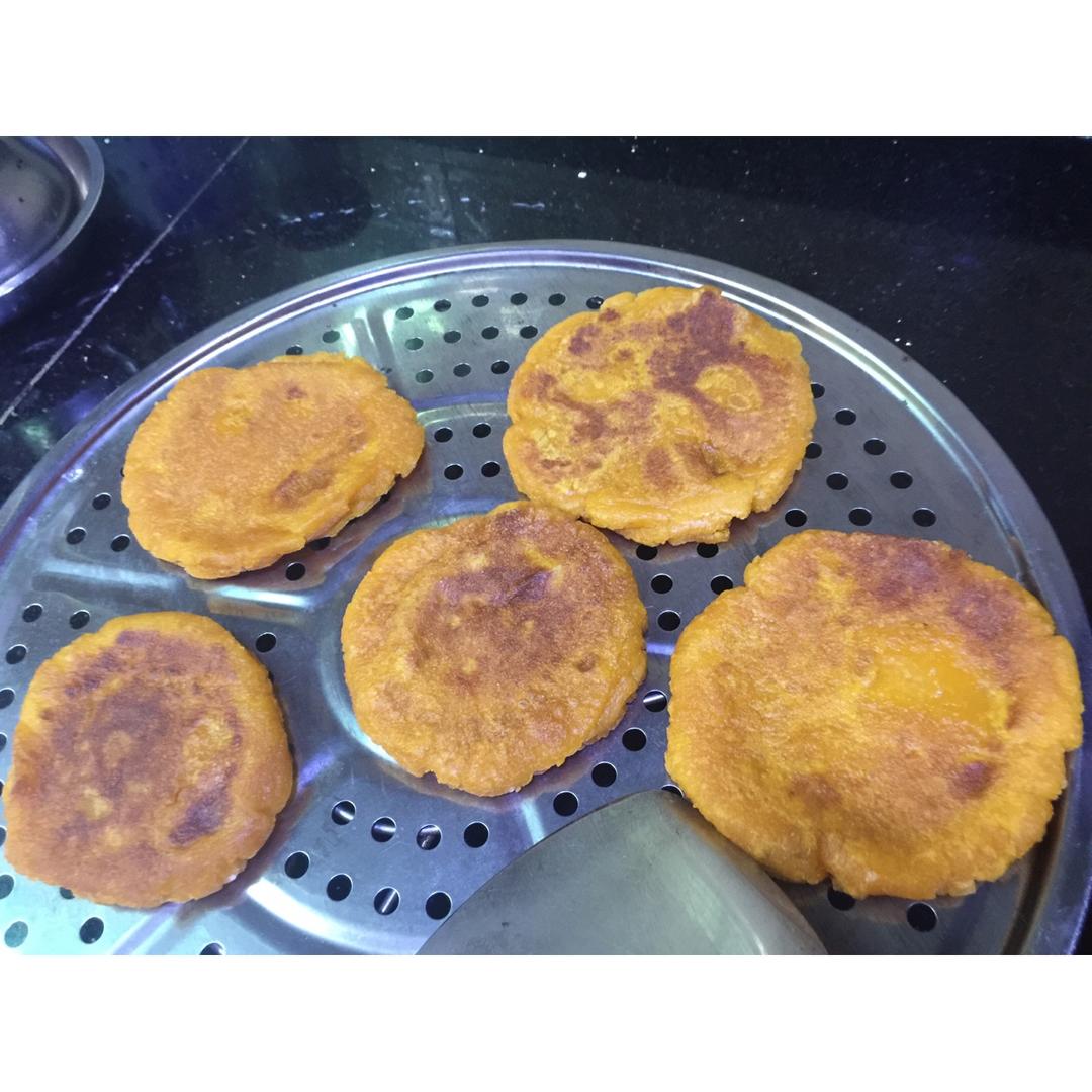 糯米红薯饼