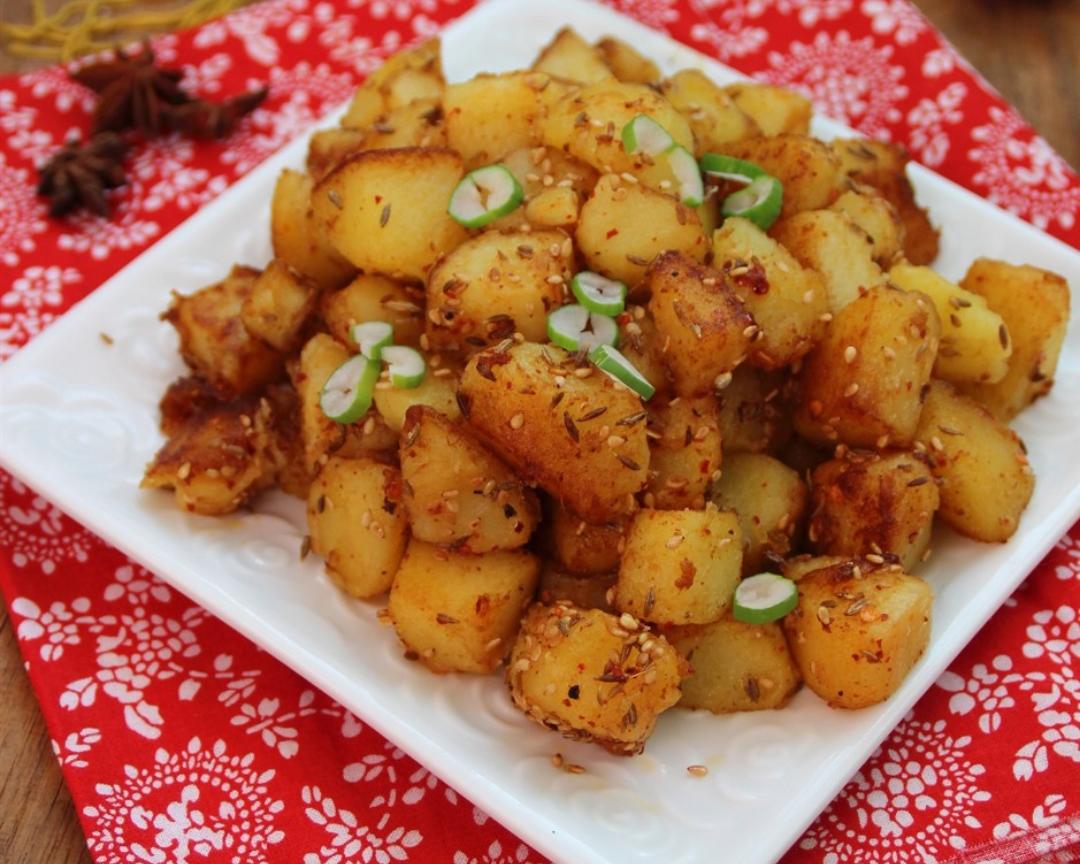 烧烤味的孜然土豆