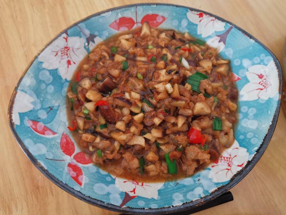 肉沫香菇