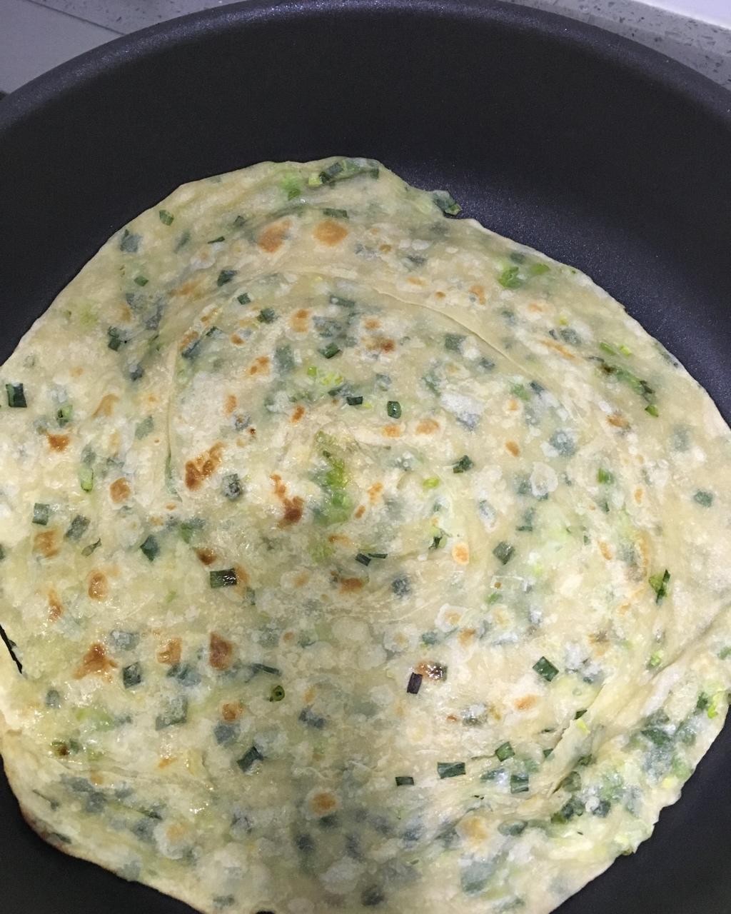 自制葱油饼