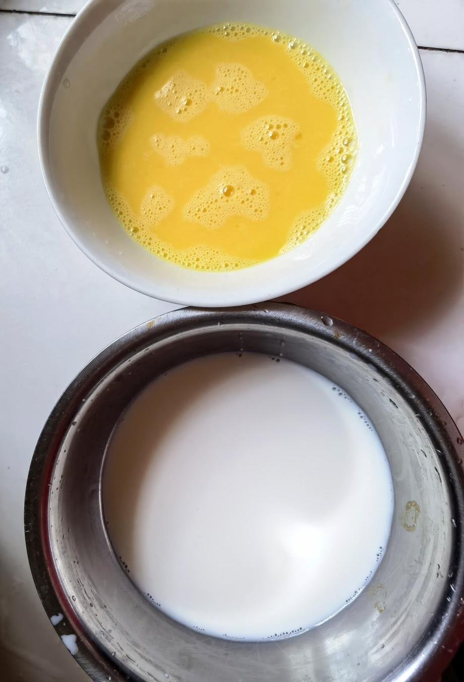 纯奶手撕吐司的做法 步骤1