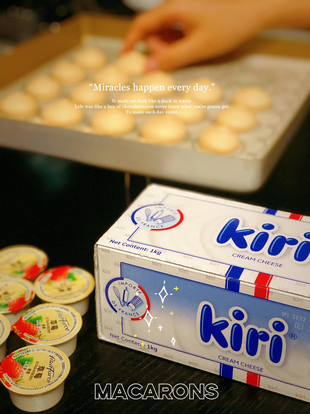 马卡龙夹馅之简易奶酪霜