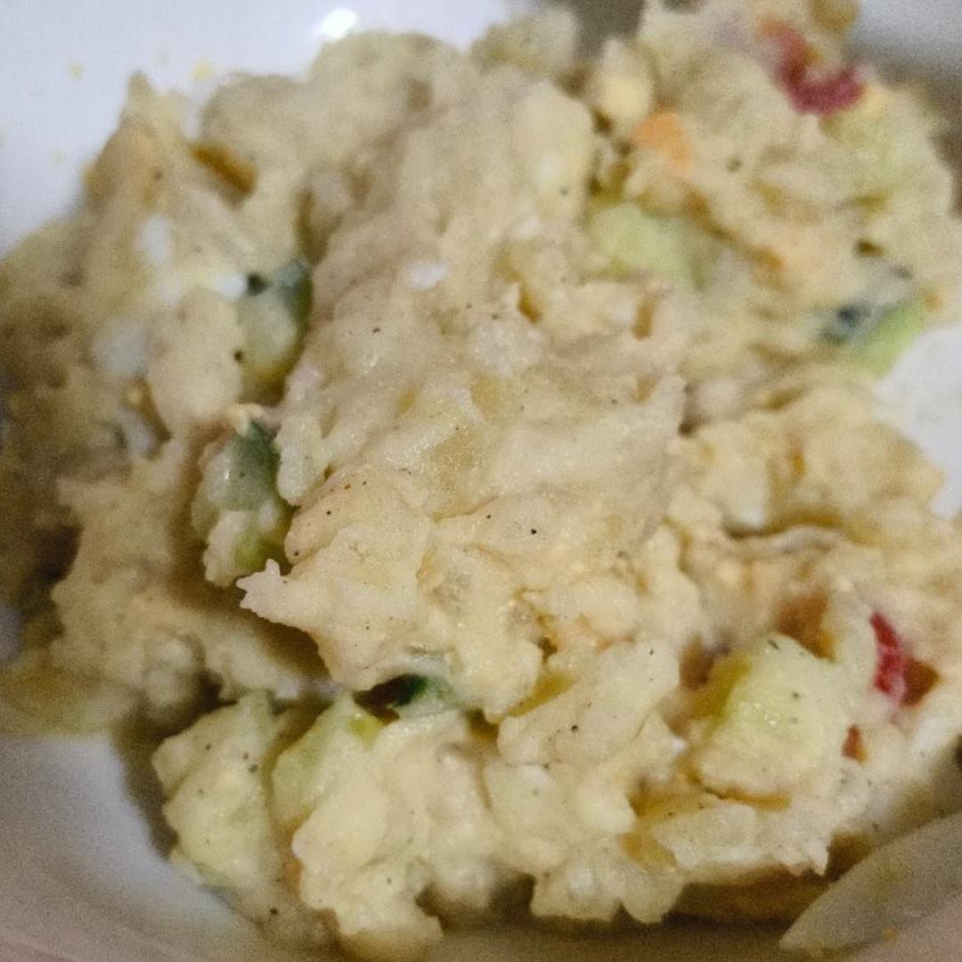 日式土豆泥沙拉（简单易学、健身代餐）