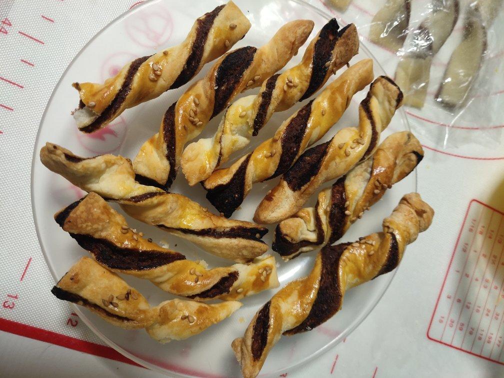 豆沙扭扭酥