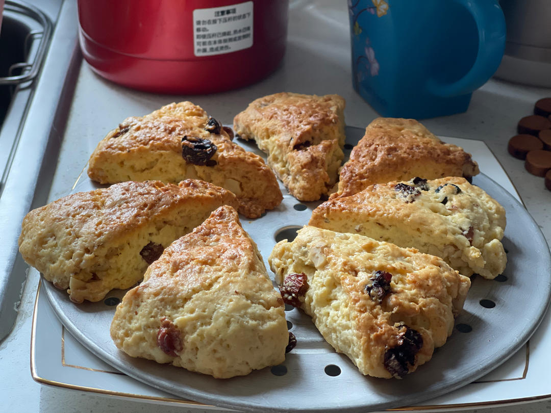 完胜星巴克的超美味酥脆司康 super easy crunched scone