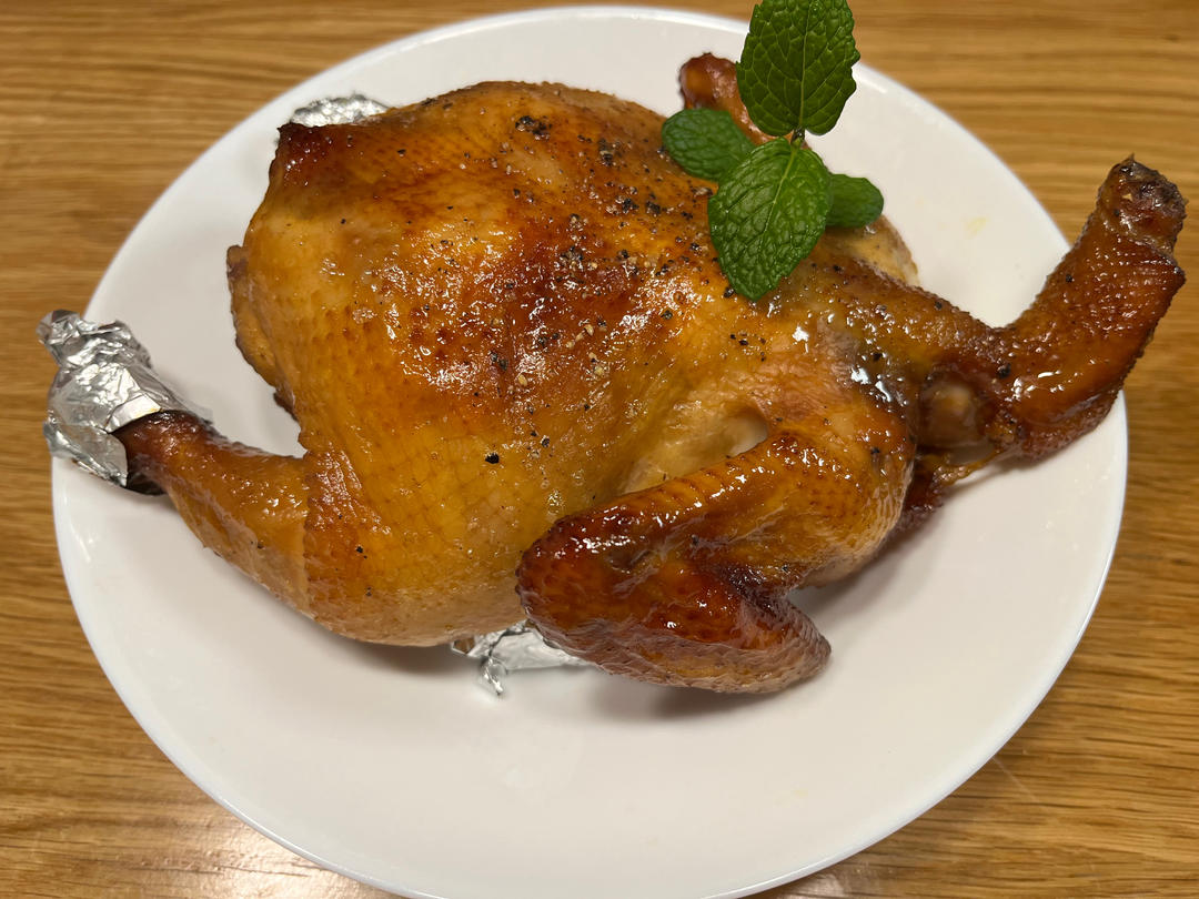 袋袋烤鸡--自制腌料+脆皮秘籍